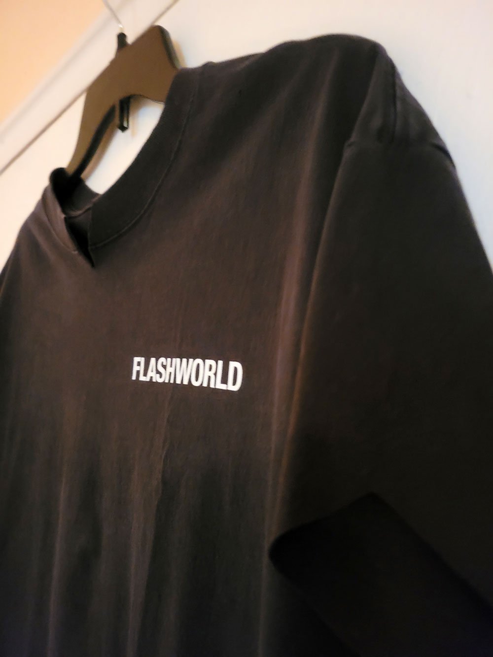 Back view of t-shirt