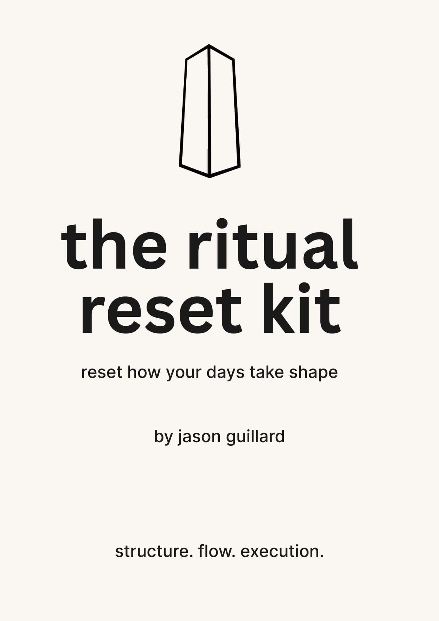 ritual reset kit