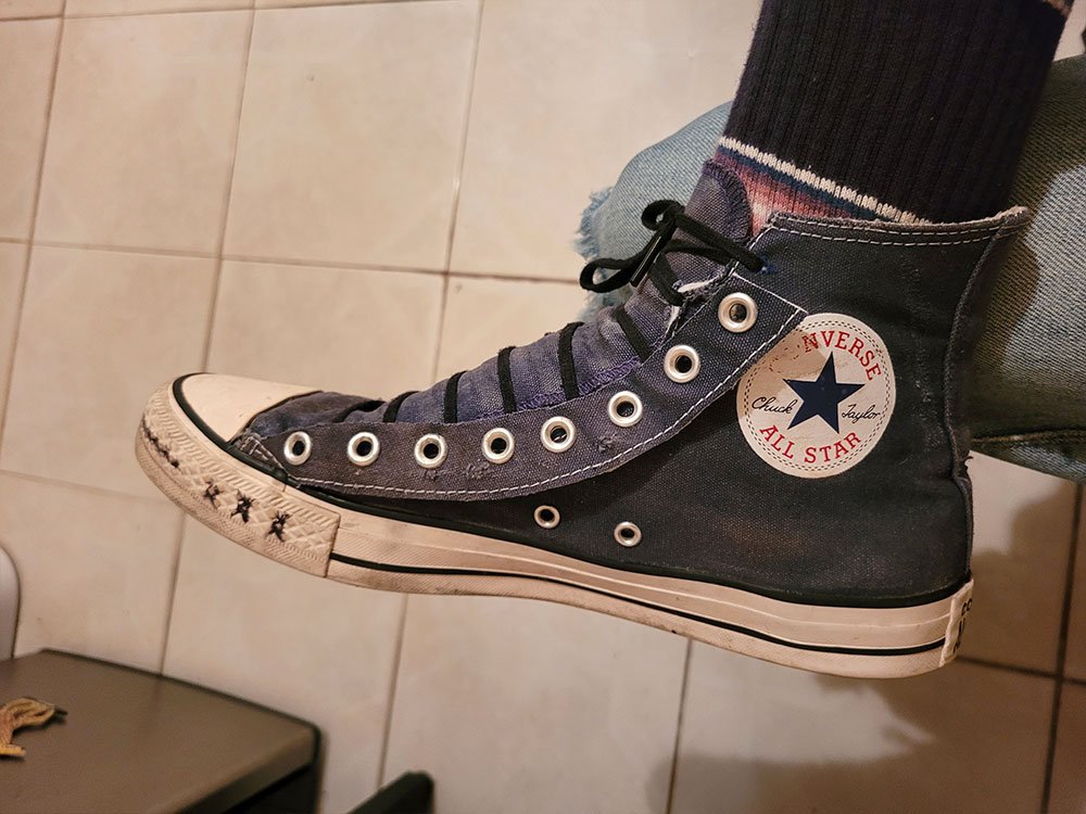 Sneaker reconstruction process