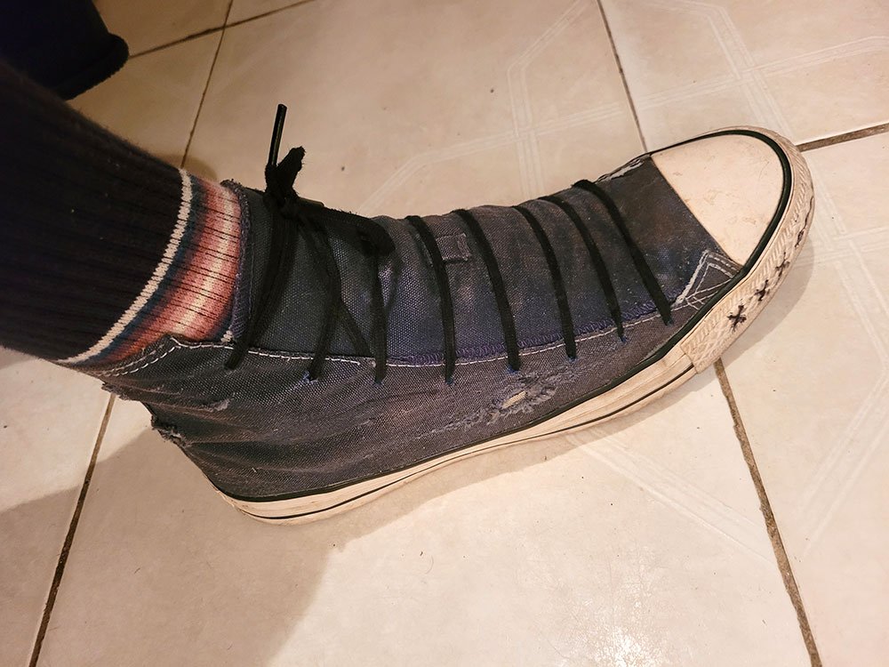 Sneaker reconstruction details
