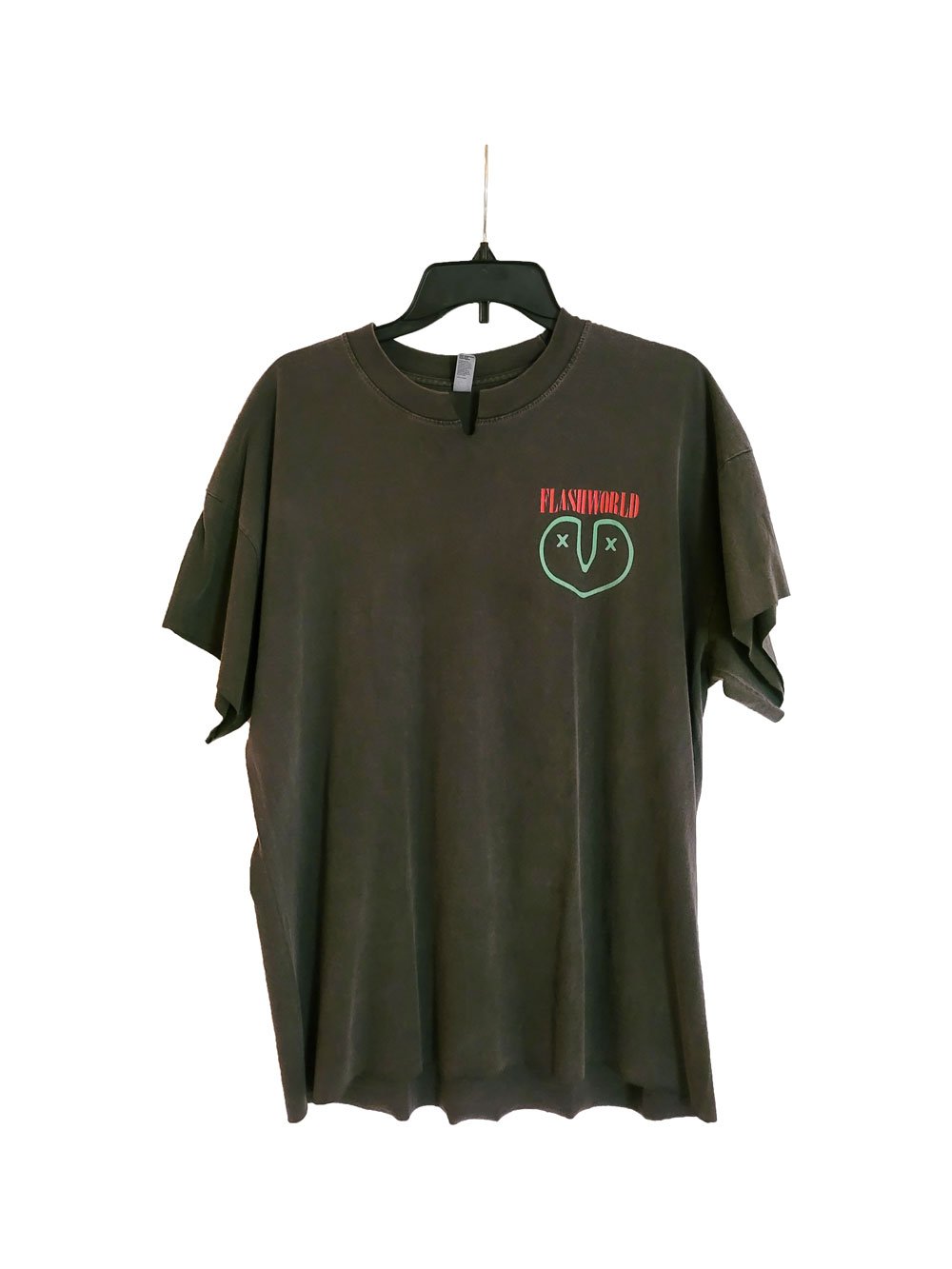 Flashworld experimental cut & print tee