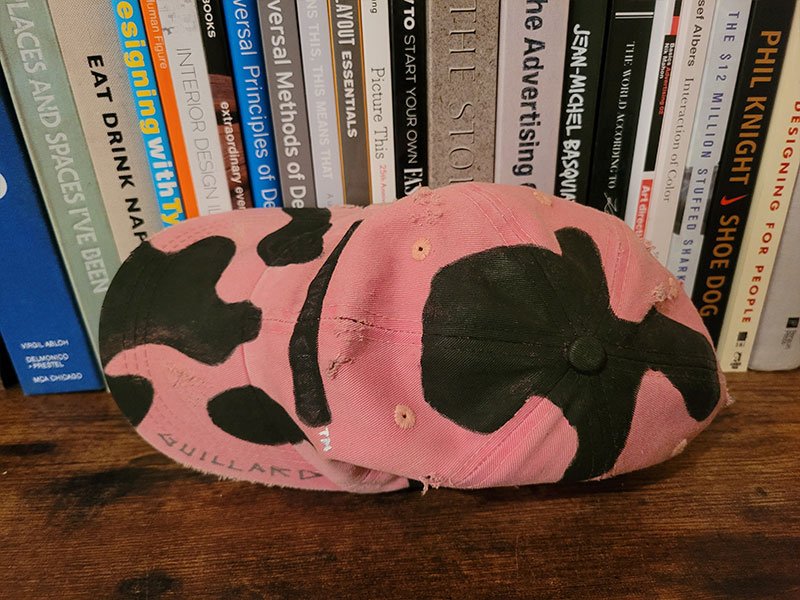 Hand-painted thermal vision hat